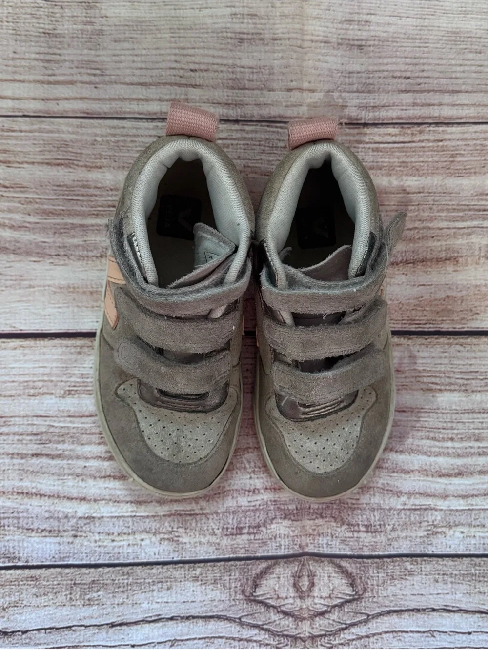 Veja Suede High-Top Sneakers